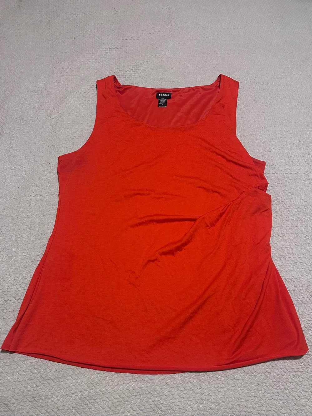torrid size 3 Bright Red Scoop Neck Tank
